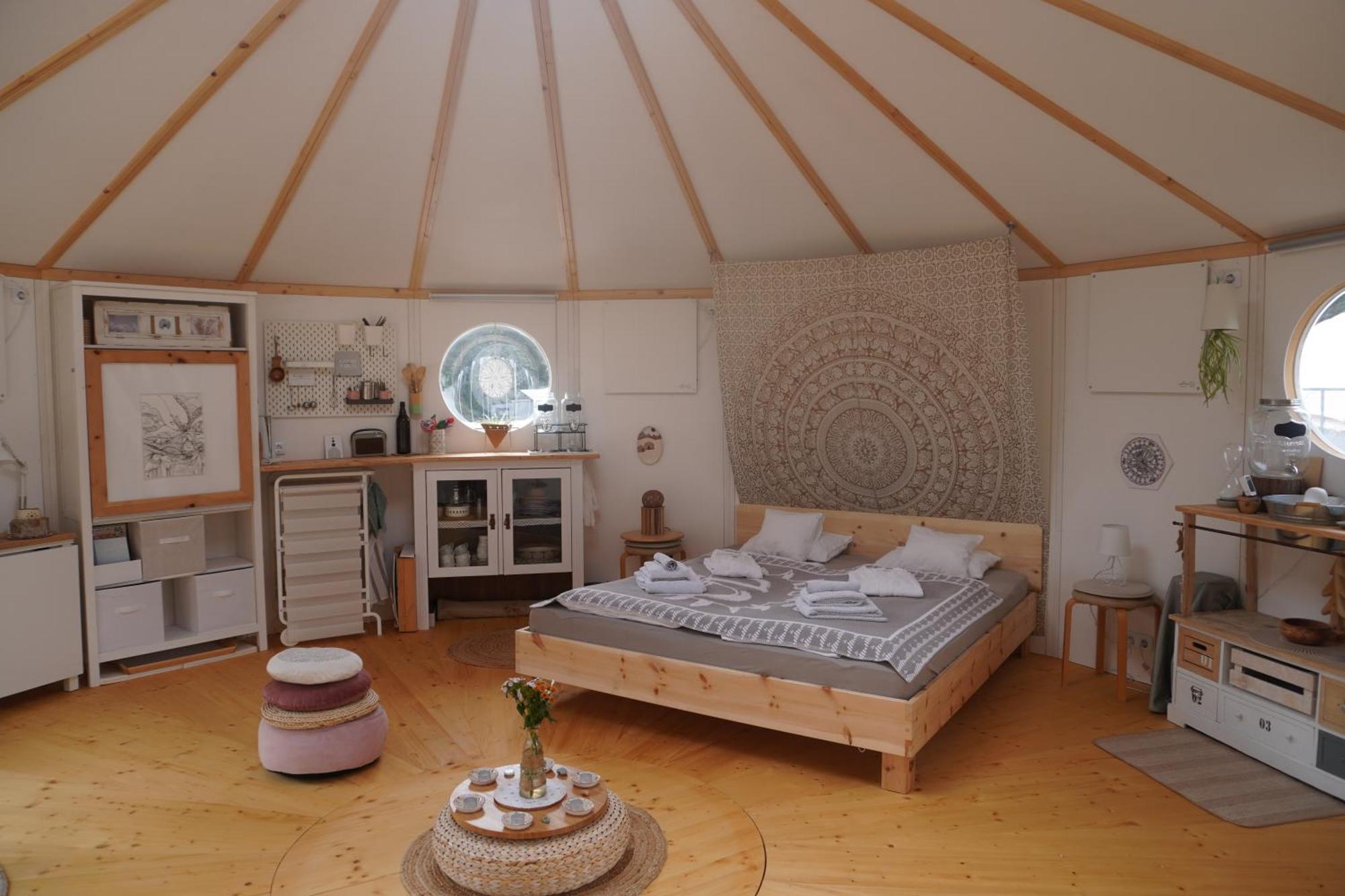 Gerhardhof - Zimmer Glamping Camping Wildermieming Luaran gambar